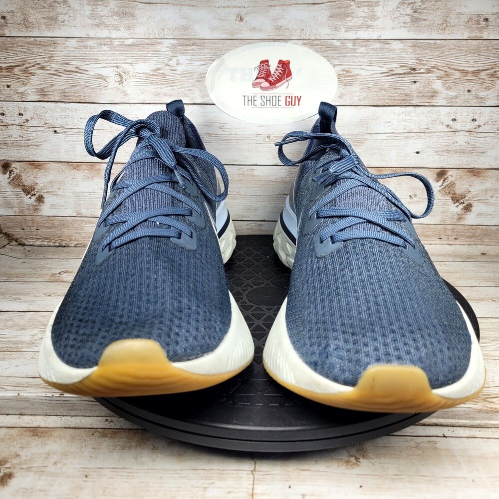 Nike React Men Size 13 Infinity Run Flyknit Blue … - image 5